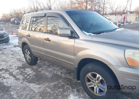 2004 Honda Pilot Ex-L z USA, uszkodzony, nr VIN 2HKYF18564H554272